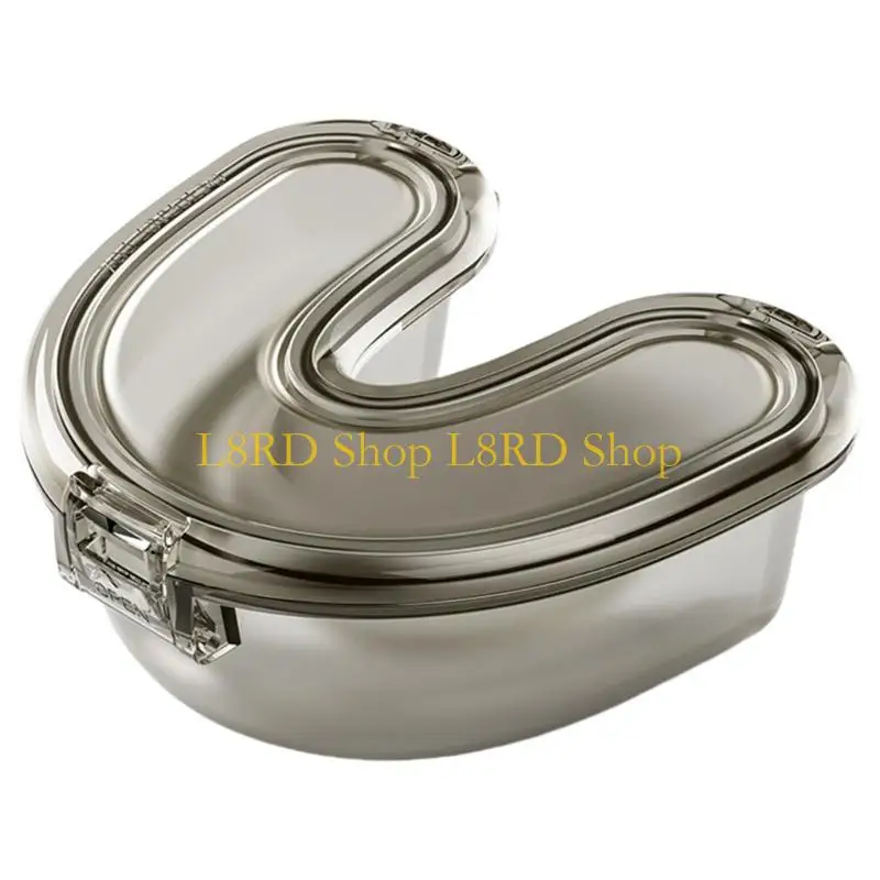 L8RD Compact And Stylish Mouthguard Orthodontic Container For Daily Use