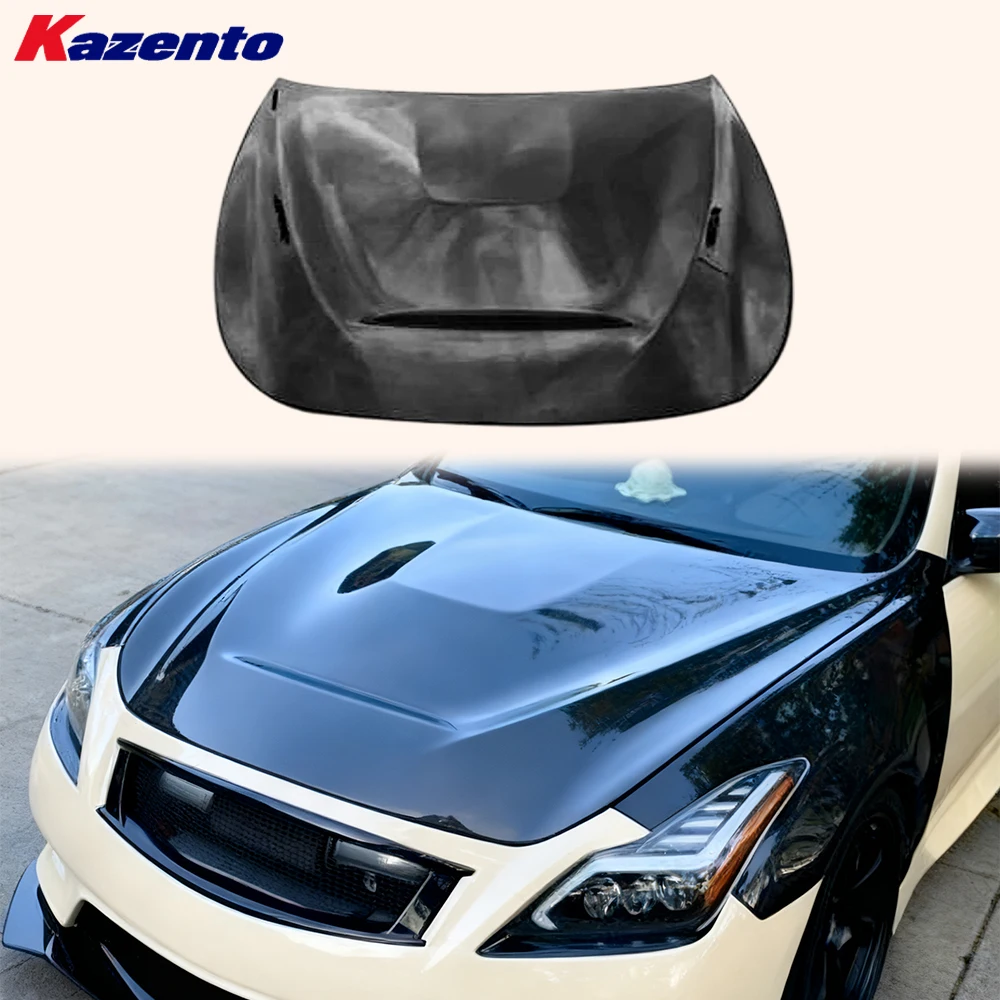 

For Infiniti G37 Q40 Coupe Only 08-13 Carbon GTS Style Front Vented Cooling Hood( Ocean freight is favorable, welcome to inqury)