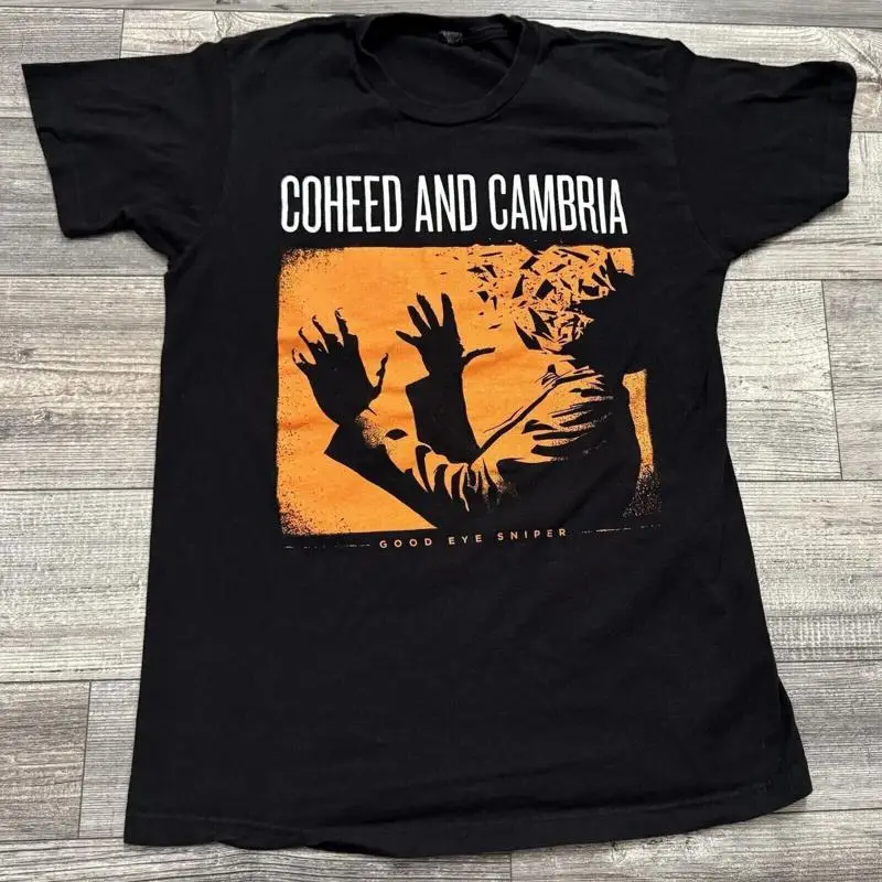 Vintage Coheed And Cambria Band Good Eye Sniper T Shirt Full Size S 3XL
