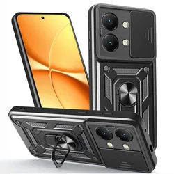 Capa For POCO X8 Pro Max X7 X6 Pro 5G Case Armor Slide Camera Lens Protection Cover for Xiaomi POCO X8 Pro Ring Stand Funda