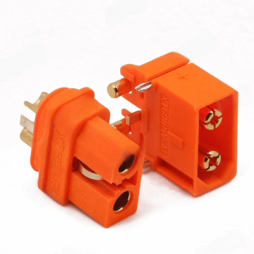 with Signal Pin XT60I-F XT60I-PW 2+1 Plug Model Parts Accessories 2+1 Connector Signal Pin Plug Brass Aviation Plug