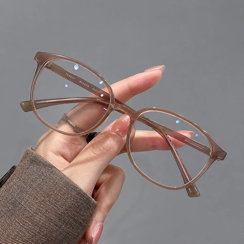 2026 Modische Blaulichtfilter-Brille TR90 Ultraleichter Flexibler Rahmen Metall-Pin-Design Anti-Computer Blaulicht-Schutzbrille