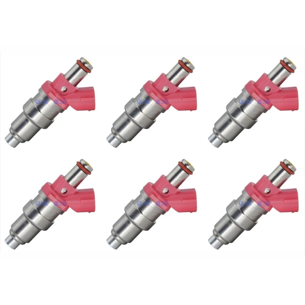 

6PCS FUEL INJECTOR FOR TOYOTA COROLLA LEVIN TOURNEO AE86 4AGE 1.6 16V 23250-16070 Premium Car Accessories