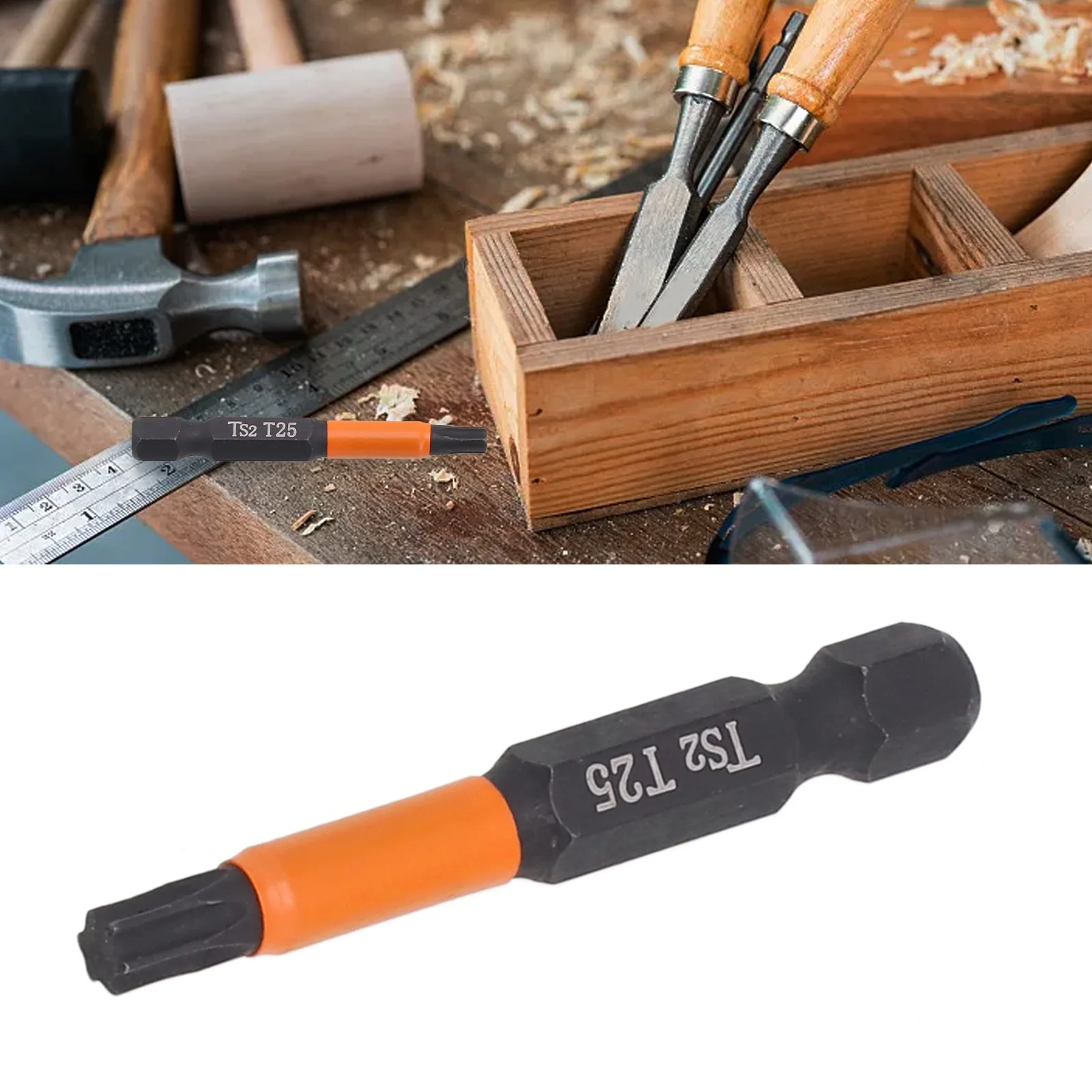 Hand Tools Screwdriver Bit Magnetic Torx Screwdriver Bits Silver 1Pcs Alloy Steel Drill Bit Brand New High Quality