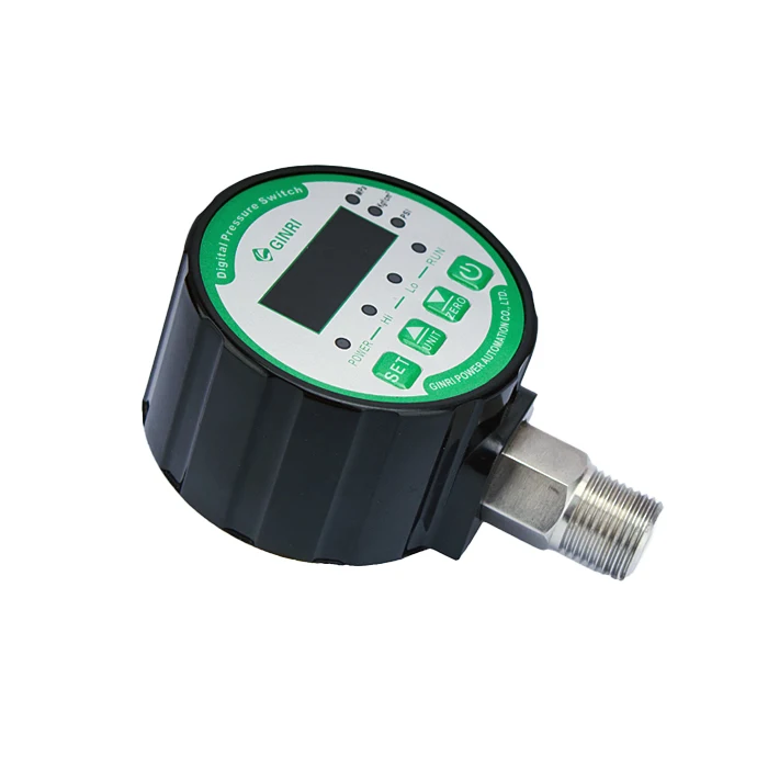 12V NPT 1/4 G1/4 디지털 압력계 60Mpa Psi 에어 컴프레서 워터 펌프 오일 가스 고저압 제어 스위치 AC DC용