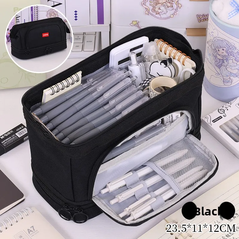 Double-Layer Pencil Case 6