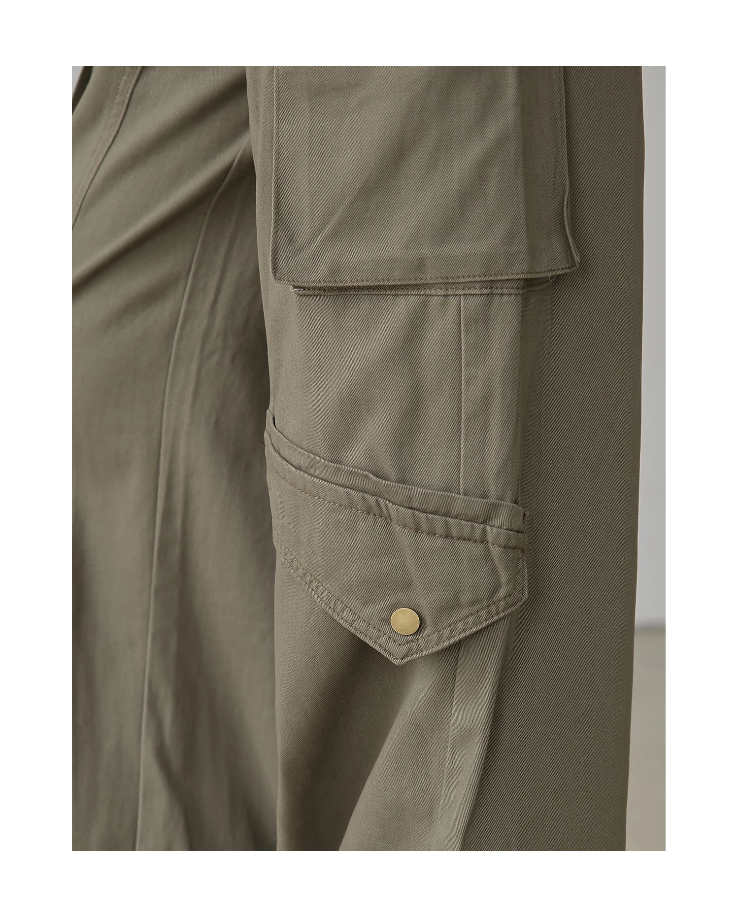 ZHISILAO Vintage Casual Cargo Pants Women Y2k Pocket Wide Leg Straight Trousers Autumn Winter 2025