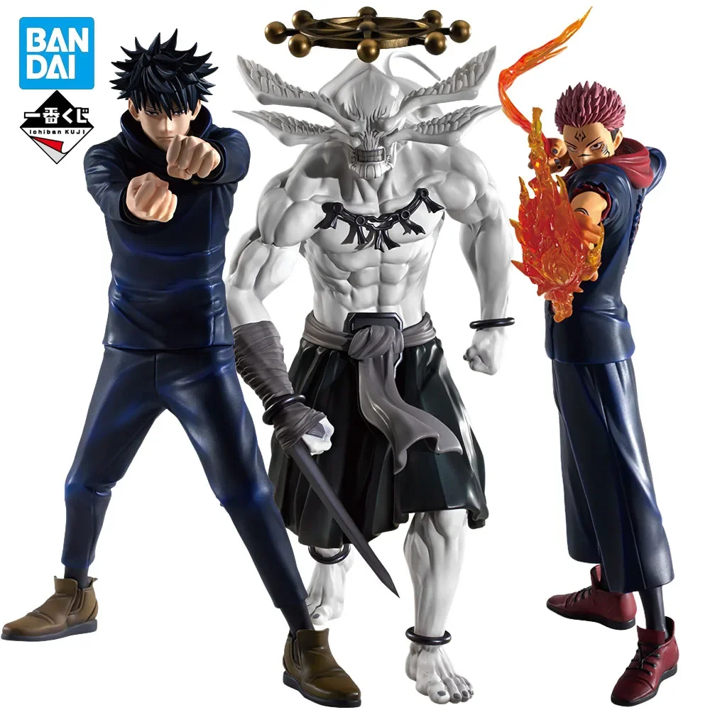 Jujutsu Kaisen Bandai Ichiban kuji Jujutsu Kaisen Makora Ryomen Sukuna Fushiguro Megumi Anime Figure Model Collection Boxed Gift