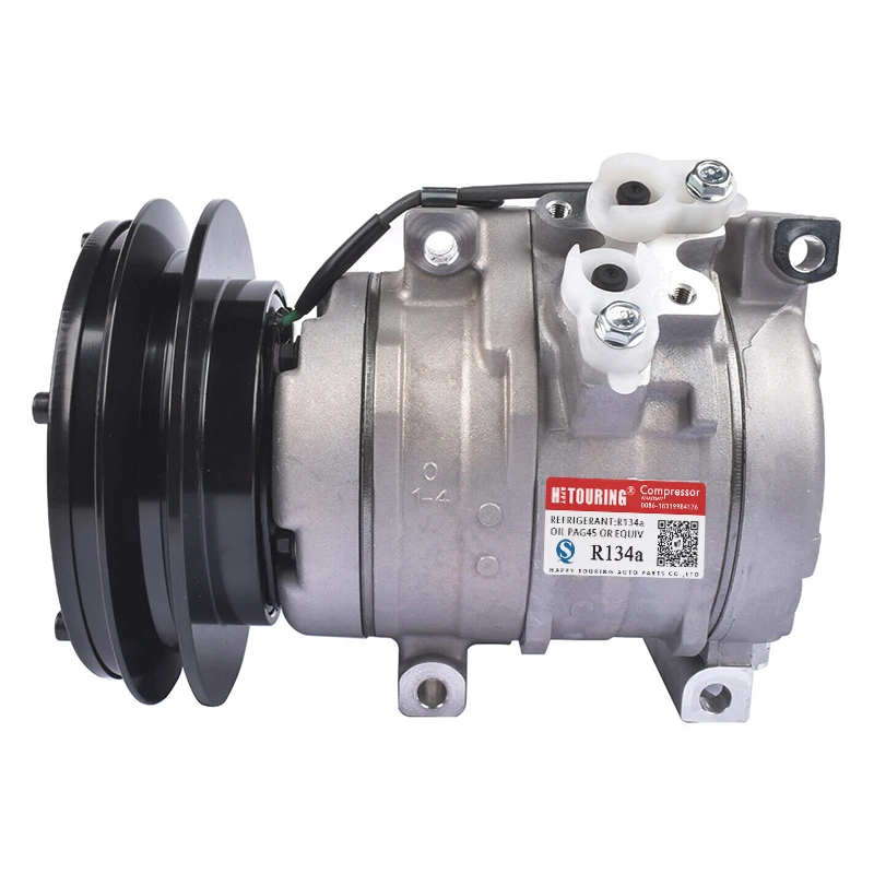 AC COMPRESSOR For Kobelco/ Komatsu Excavators 20Y-979-6121 CM104113 QD 17A-911-4810 421-07-31221 447200-4780 477200-4053 503-124