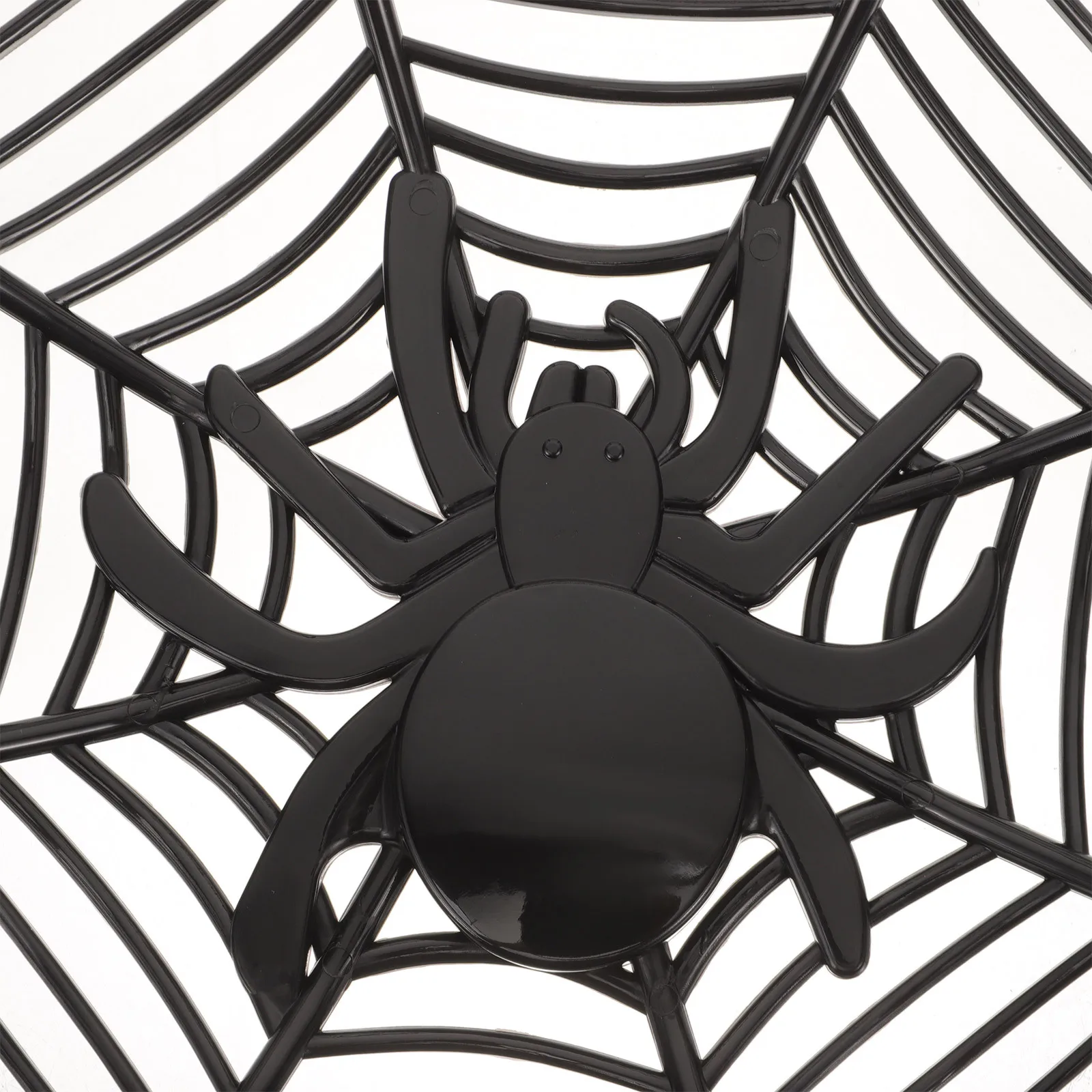 

Candy Basket Spider Web Design Large Capacity Snack Fruit Plate Kitchen Home Coffee Shop Organizer Plastic Storage Basket