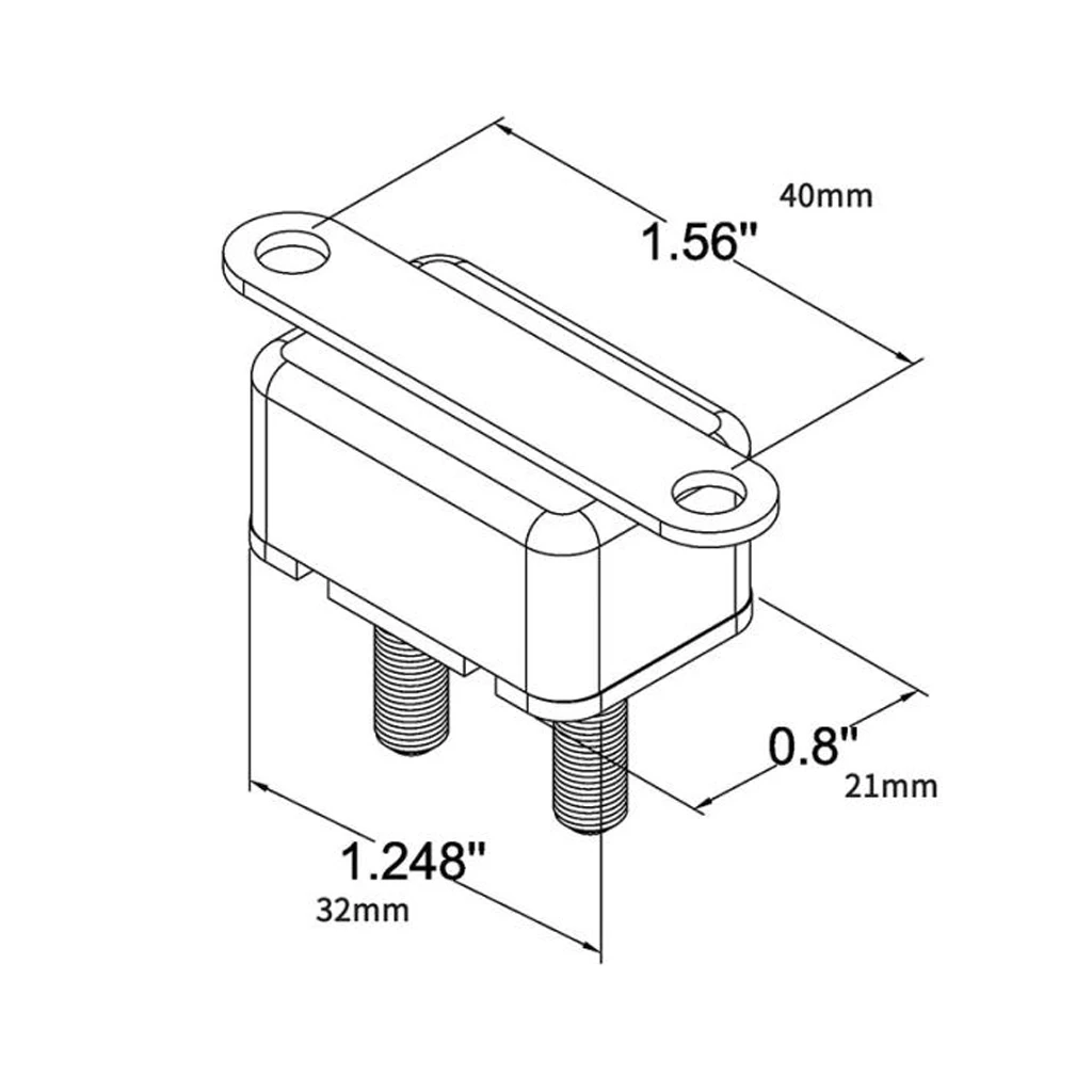 Auto Reset Circuit Breaker 30 AMP -28V Fuse Battery Car Boat