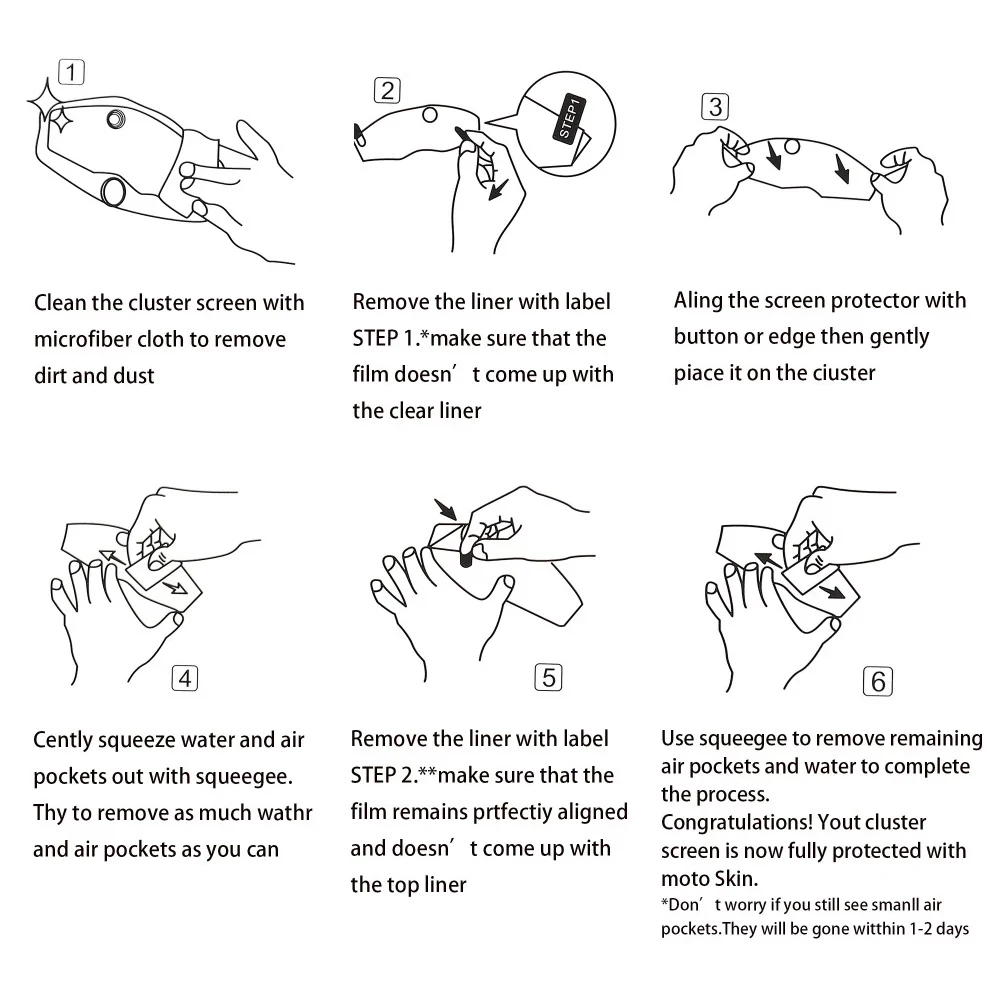 Motorcycle Accessories Waterproof Scratch Cluster Screen Dashboard Protection Instrument Film for Ducati Desert X DesertX 2022