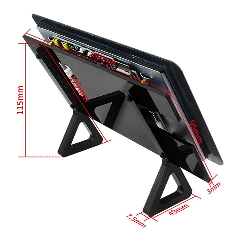 A45F-Acrylic Case For ESP32-S3 Development Board 7 Inch Touch Display Housing Bracket Acrylic Holder For ESP32-S3 Screen