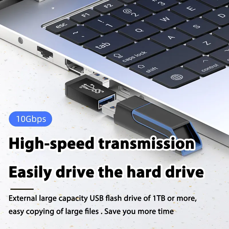 

90 Right Angle USB 3.0 Extension Adapter Upward Elbow 10Gbps USB Connector For PC Male to Female Extension Plug Converter