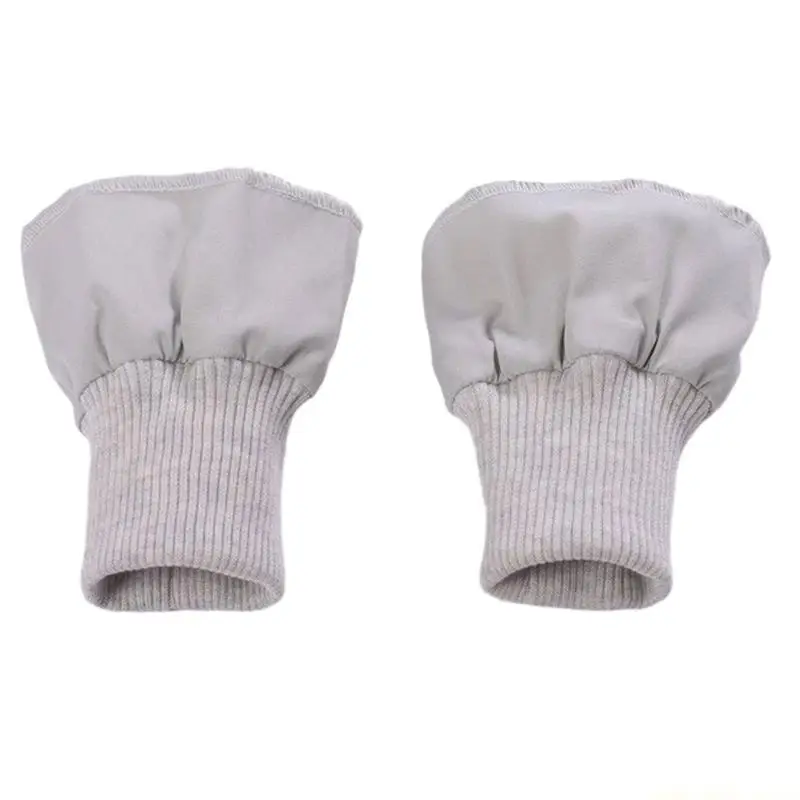 QX2E Elastic Ribbed Wristband Wind Resistant Cuffs Polyester Ribbed Cuff For Coat