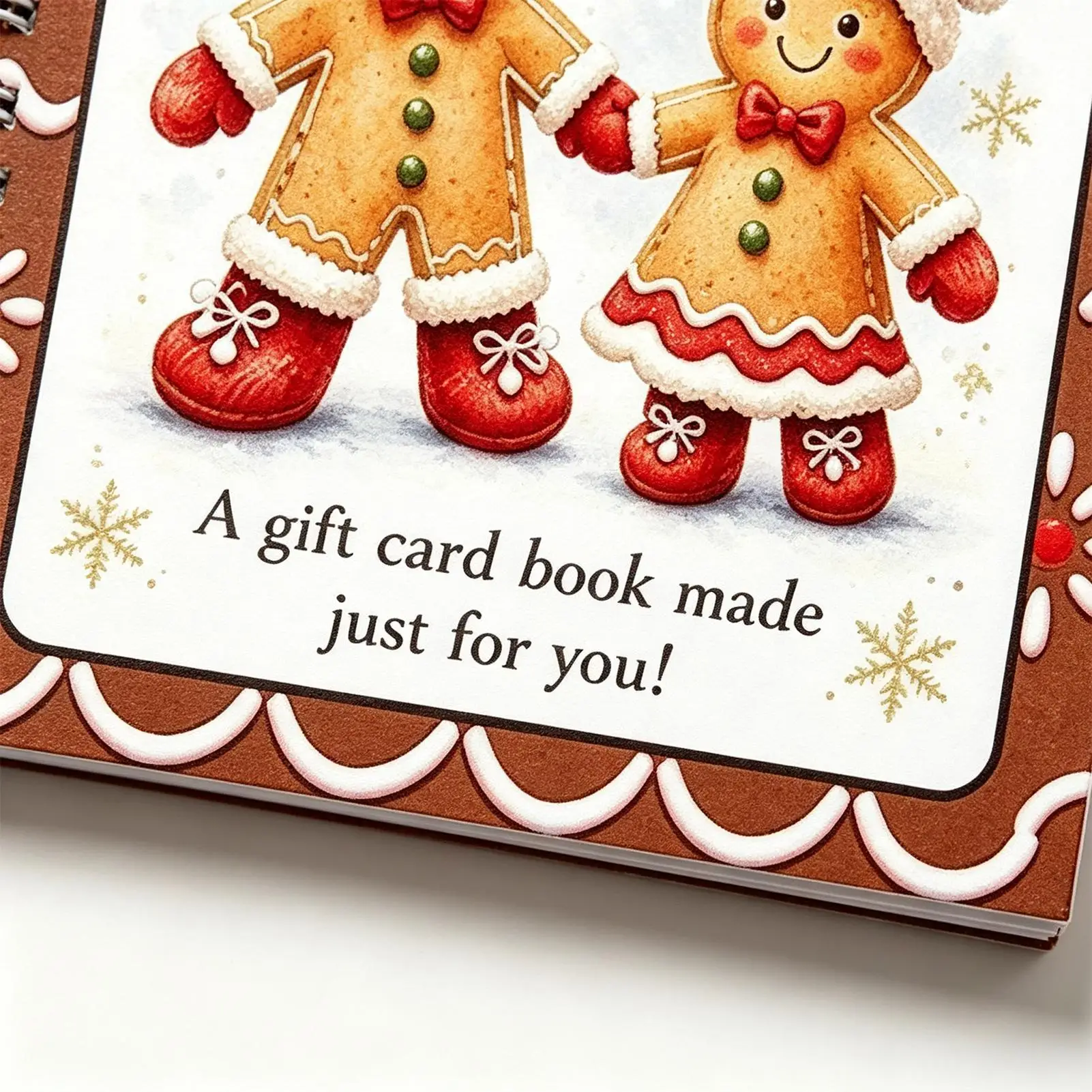 Christmas Card Book Holder Spiral Bound Holiday Memory Keepsake Album Merry Christmas Card Books For Birthday Party Family
