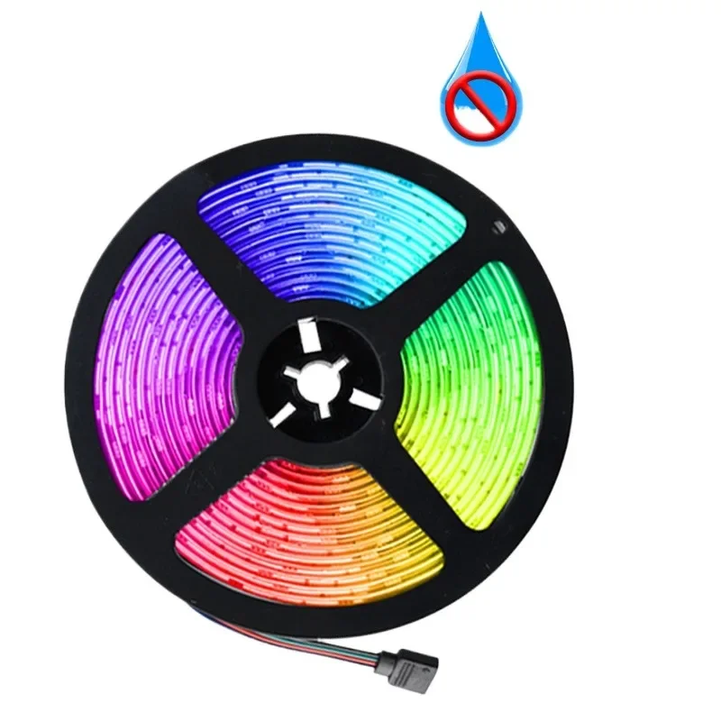 Low Voltage 5V Bluetooth Remote Control LED Light Strip Set 5050RGBW TV Background Atmosphere Light Strip Bar KTV Color Lights
