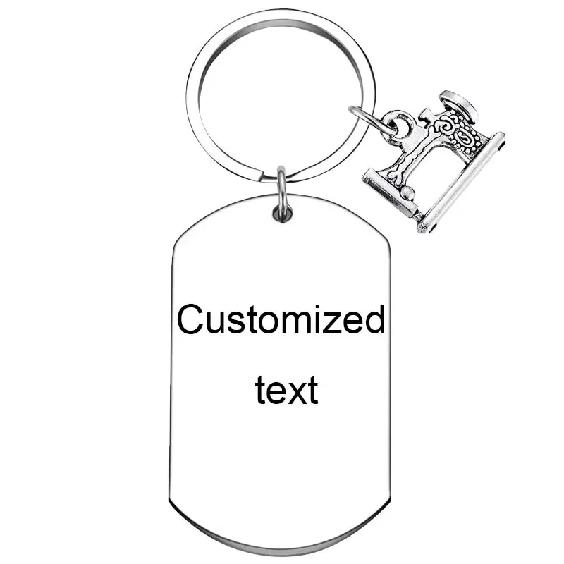 Personalized Custom Keychain Quilting Gifts Key chain Tailors Sewing lover Gift Seamstress gifts