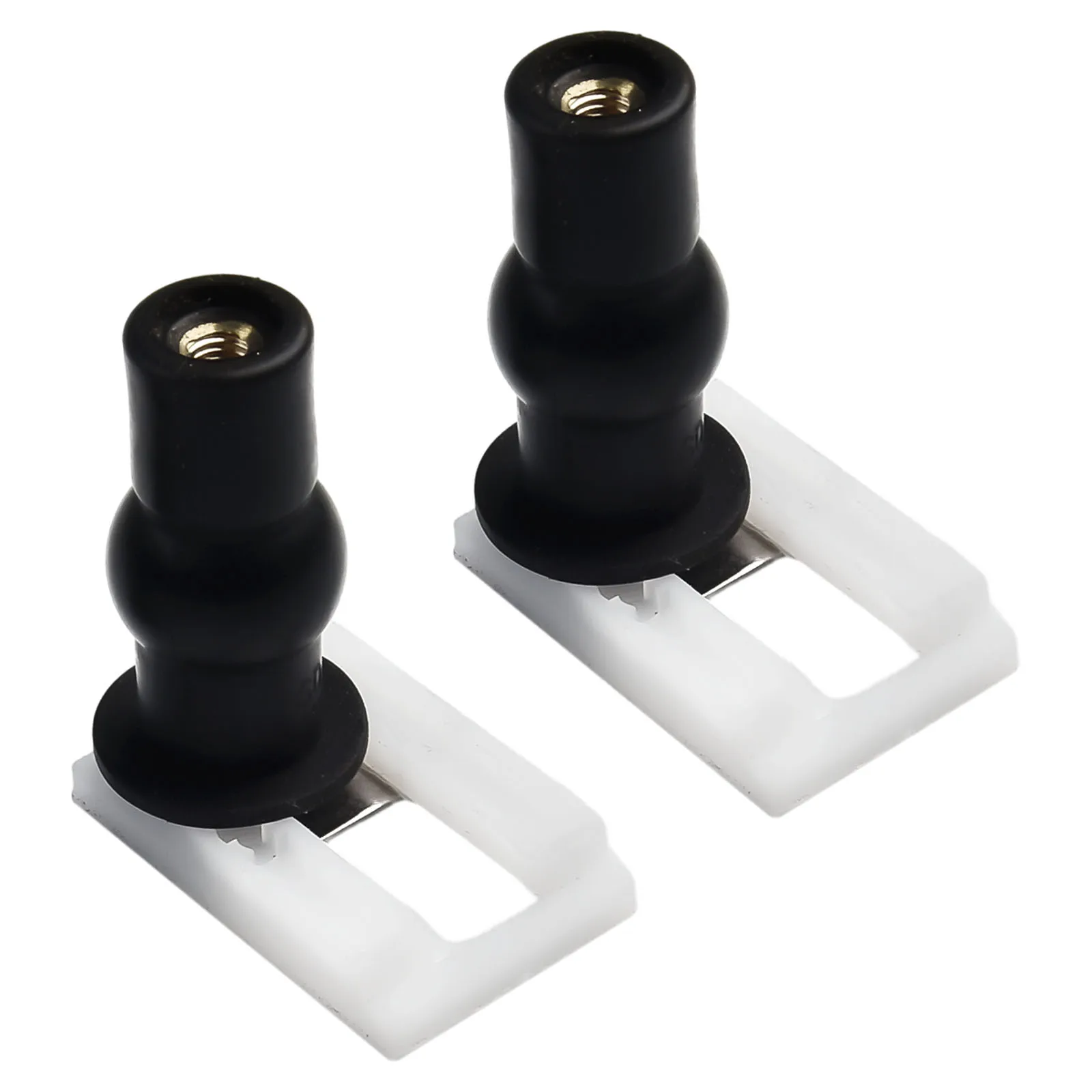 Toilet Seat Attachment Screws Featuring 42mm Length and Rubber Expansion Ends for Enhanced Grip on Ceramic Toilets