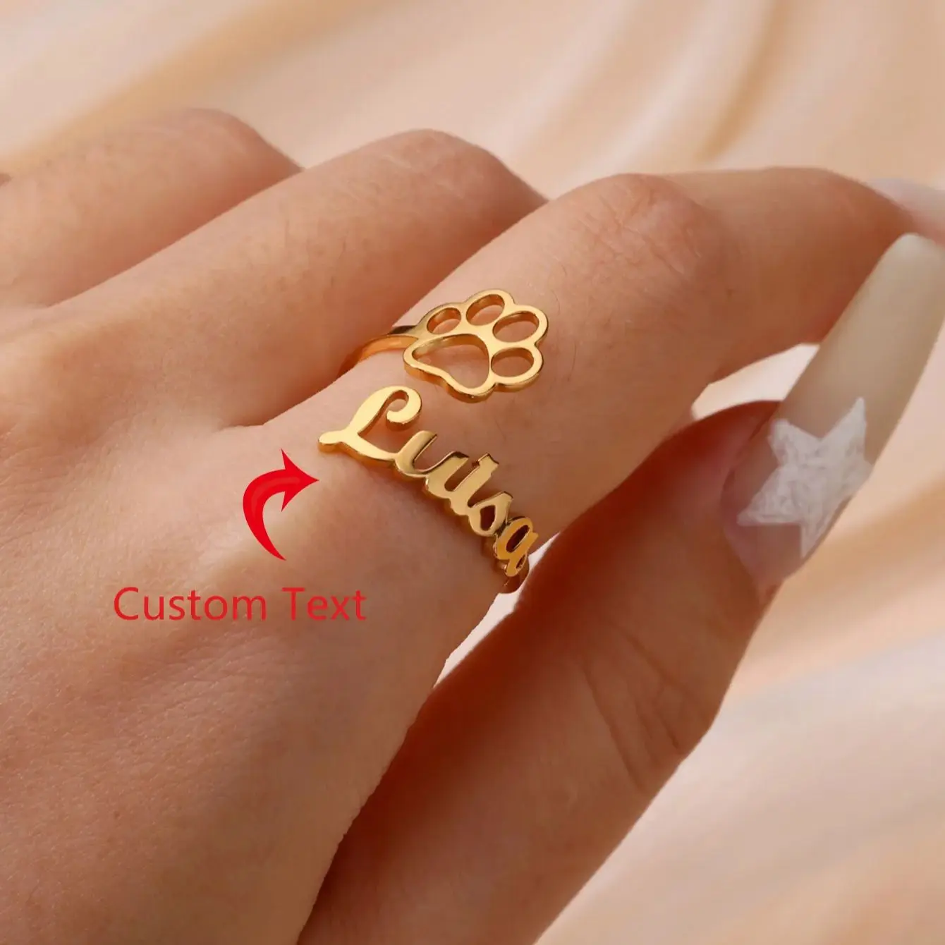

Custom Name Necklace With Paw Personalized Dog Paw Name Necklace Customized Pet Loss Necklace Pet Memorial Jewelry Gift
