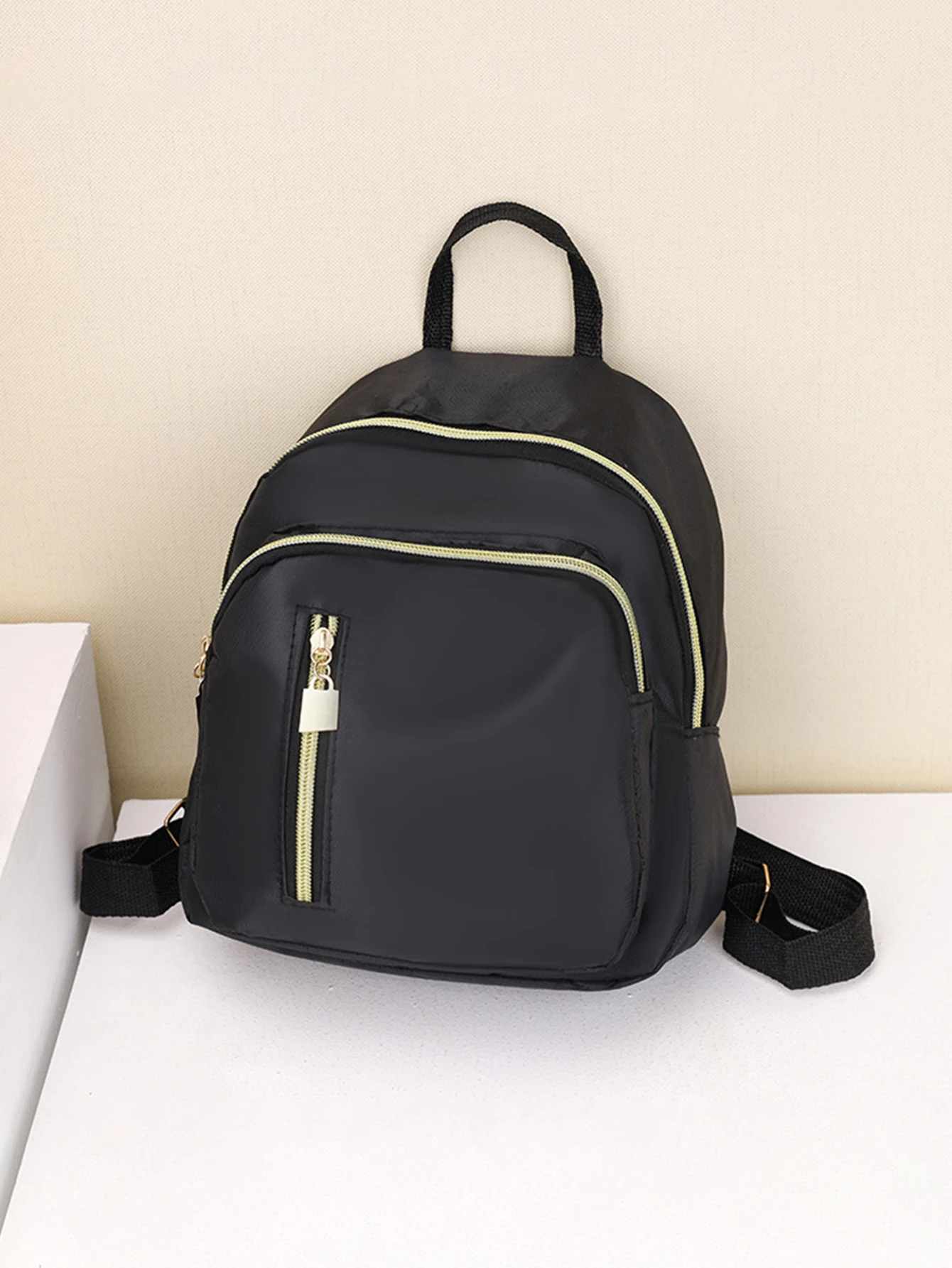 Modischer Freizeitrucksack für Damen, kleine, leichte Alltagsreisetasche für das College, Pendeln, Outdoor, niedliche Alltags-Umhängetasche – Detail 8
