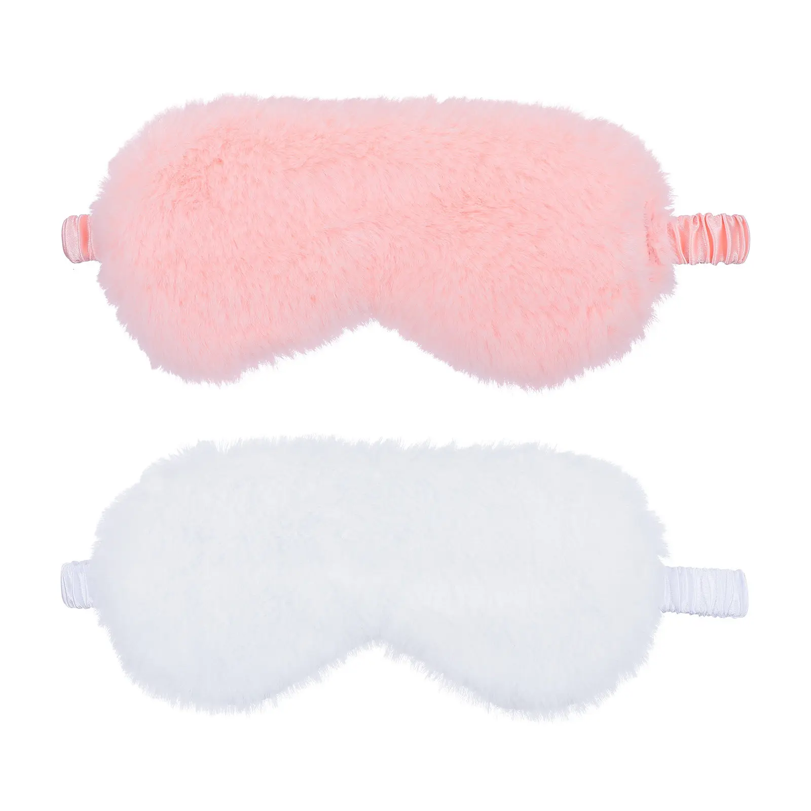 

2Pcs Sleep Blocking Eye Masks Soft Comfortable Sleep Blindfolds for Women Girls Travel Nap Rest Relaxation Nap Blindfold