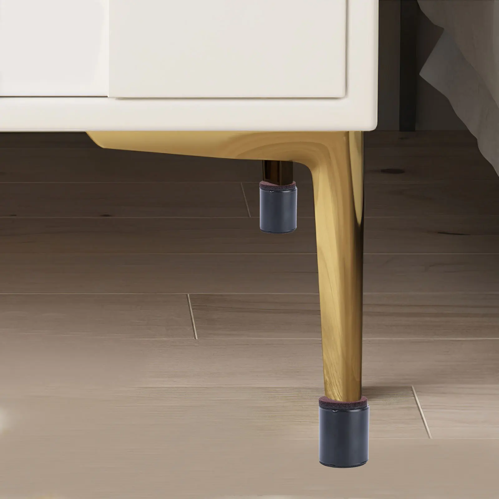 

4Pcs Furniture Riser Pads High Strength Anti-Skid Shockproof Sofa Bed Desk Foot Cushions Home Toilet Kitchen Furniture Supplies