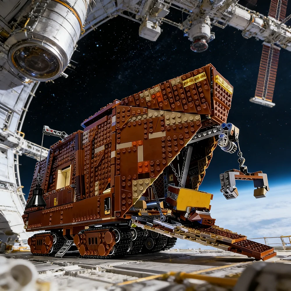 

Sandcrawler Building Blocks Model New Fit 75059 Bricks Construction Education Kit for Adults Christmas Gift Set 3296pcs