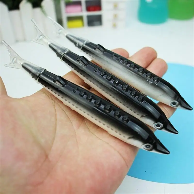 400a 6pcs новинка рыбы в форме шариковой ручки смешная шариковая ручка 0,7 мм, писать плавно для подарка для детей, наполнители