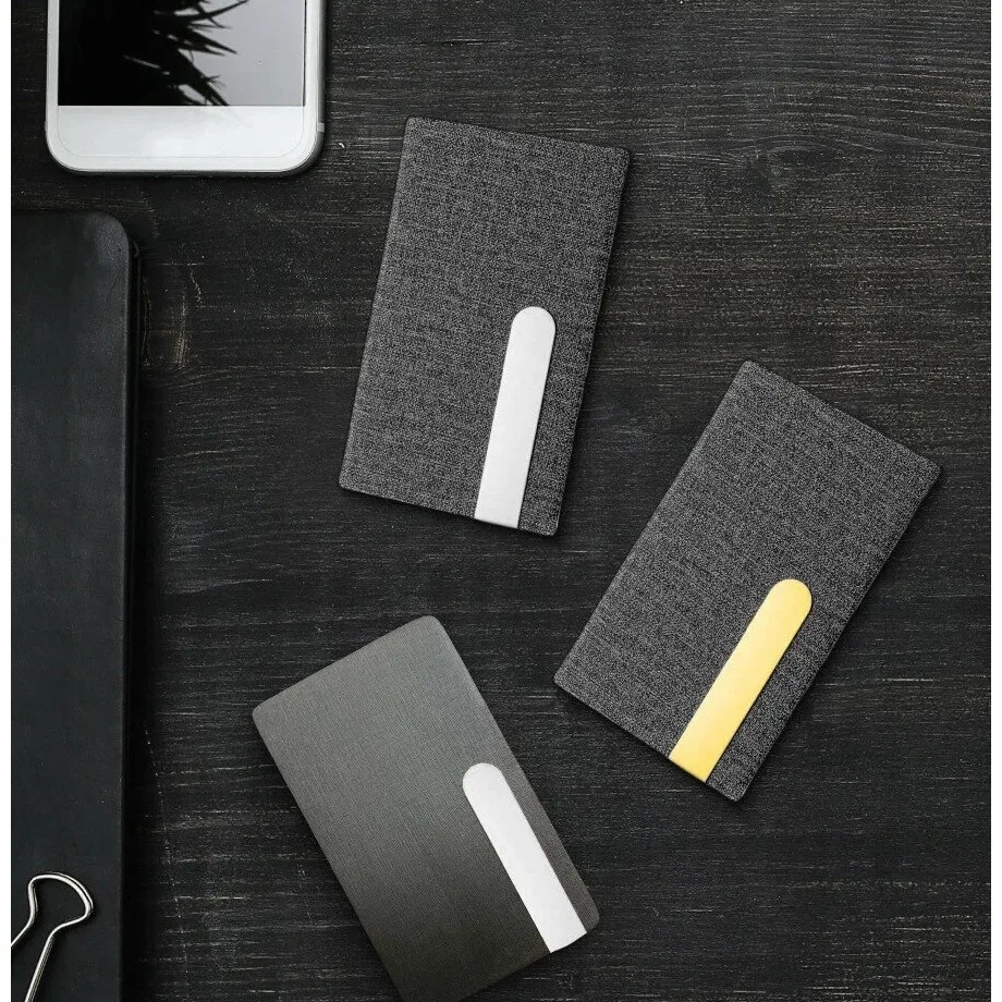 Business Metal Business Card Case Simple High-end Design Portable Men's Business Card Holder Gift