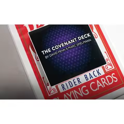 The Covenant Deck by David Penn and Marc Spelmann Close up Magic Tricks Illusions Gimmicks FORCE DIVINE VANISH Magic Magician