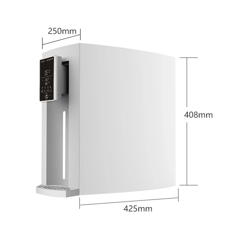 Chinese Countertop Reverse Osmosis System RO Water Purification Home water filters hot cold dispenser