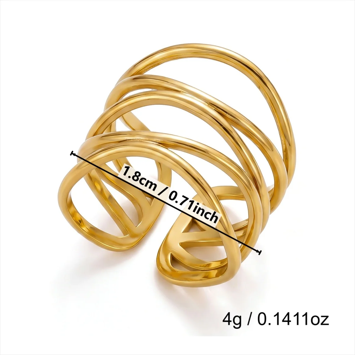 Edelstahlringe mit Muschel-, Krabben- und Blumenmotiven für Damen und Herren, Strand, Schmetterling, geometrischer Ring, Schmuck – Detail 36