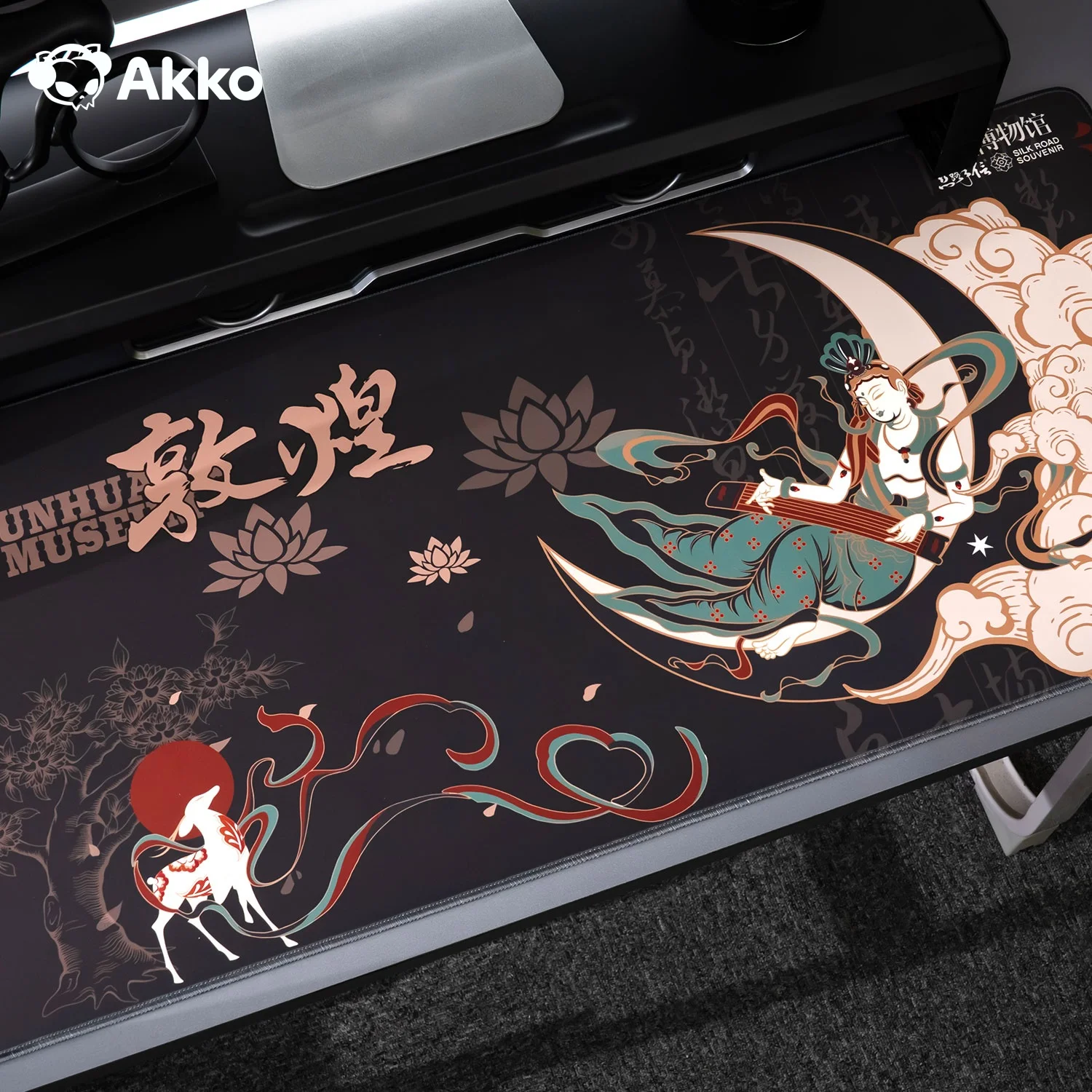 

Akko Dunhuang коврик для мыши 900x400 большой размер резиновый коврик для мыши настольный коврик геймер компьютерные аксессуары толстый край швов для офисных игр