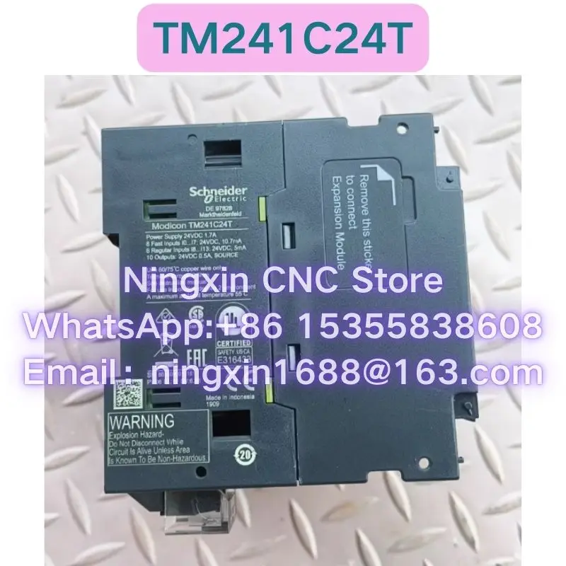 Second-hand TM241C24T PLC Functional test OK Fast delivery