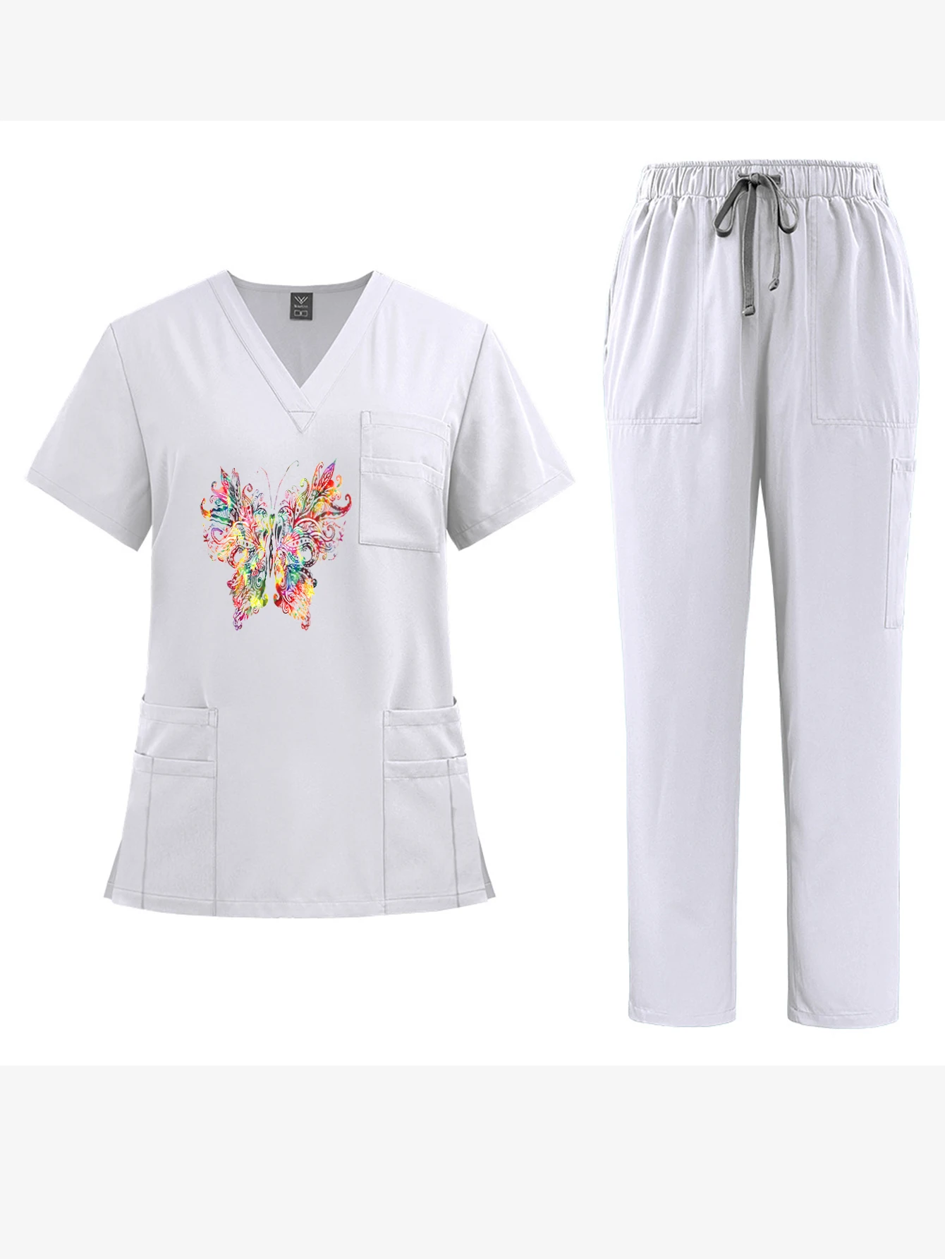 

Custom/DIY/Exclusive Prints Unisex Quick-Dry Pajama Set Comfortable Loose Lazy Mornings Night Sleep Home Unwinding