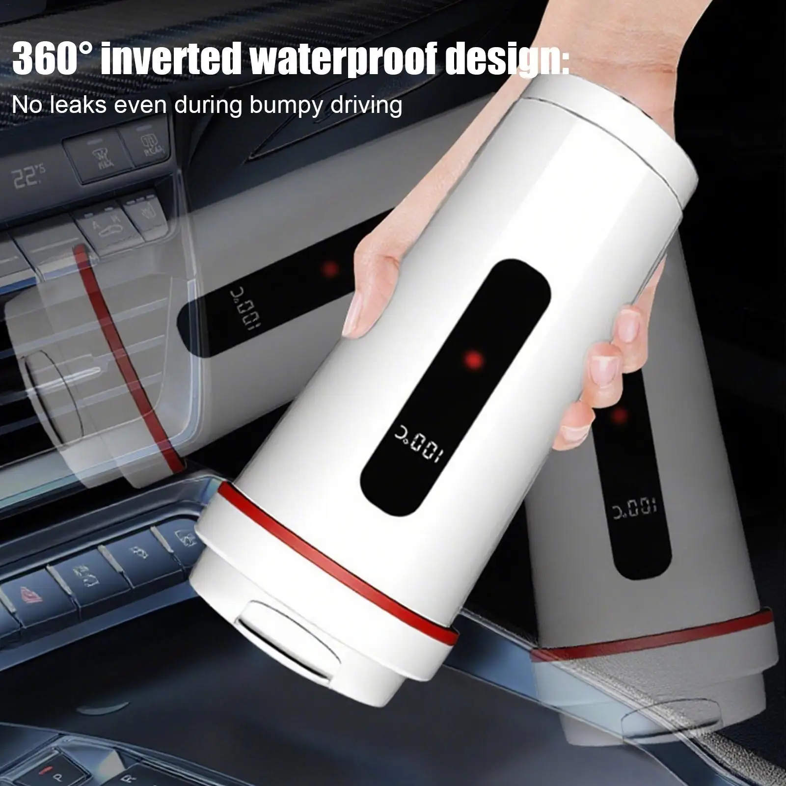 

Автомобильный водонагреватель из нержавеющей стали, кружка для горячего кофе, термостатический мгновенный нагреватель, чашка для воды, кофе, чая, молока, путешествия, пикника, кухни