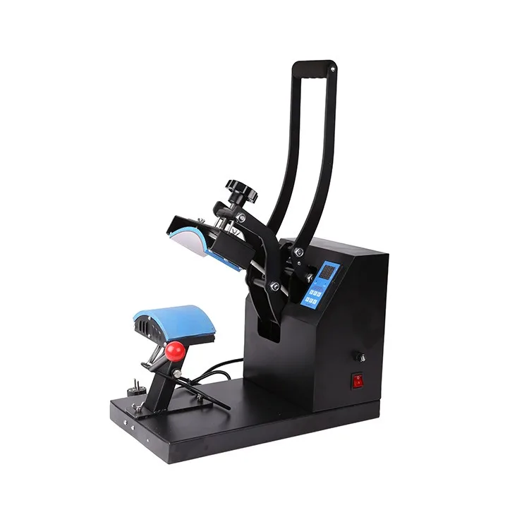 Automatic & Manual Digital Heat Press Transfer Machine for Hats & Caps 220V & 110V Plate Usage Print Function