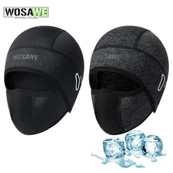 WOSAWE Summer Cool Balaclava Cycling Caps Sun Resistant Sports Helmet Liner Ice Silk Hat Fishing Hiking Sports Hats Face Cover