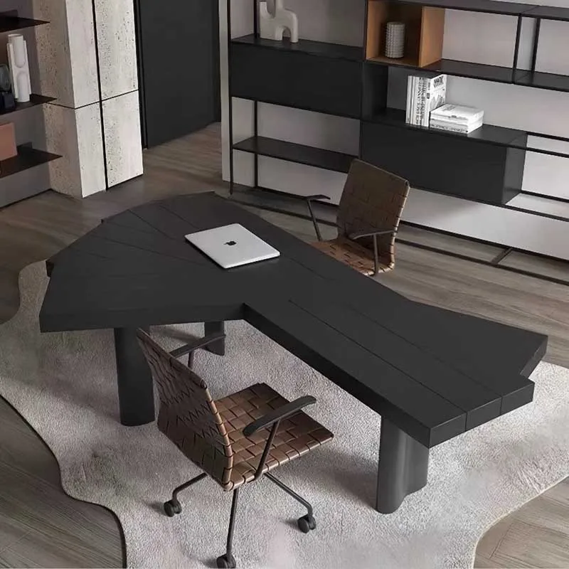 Cheap Bedroom Computer Table Study Household Luxury Home Gaming Computer Table Office Wooden Escritorio Oficina Furniture