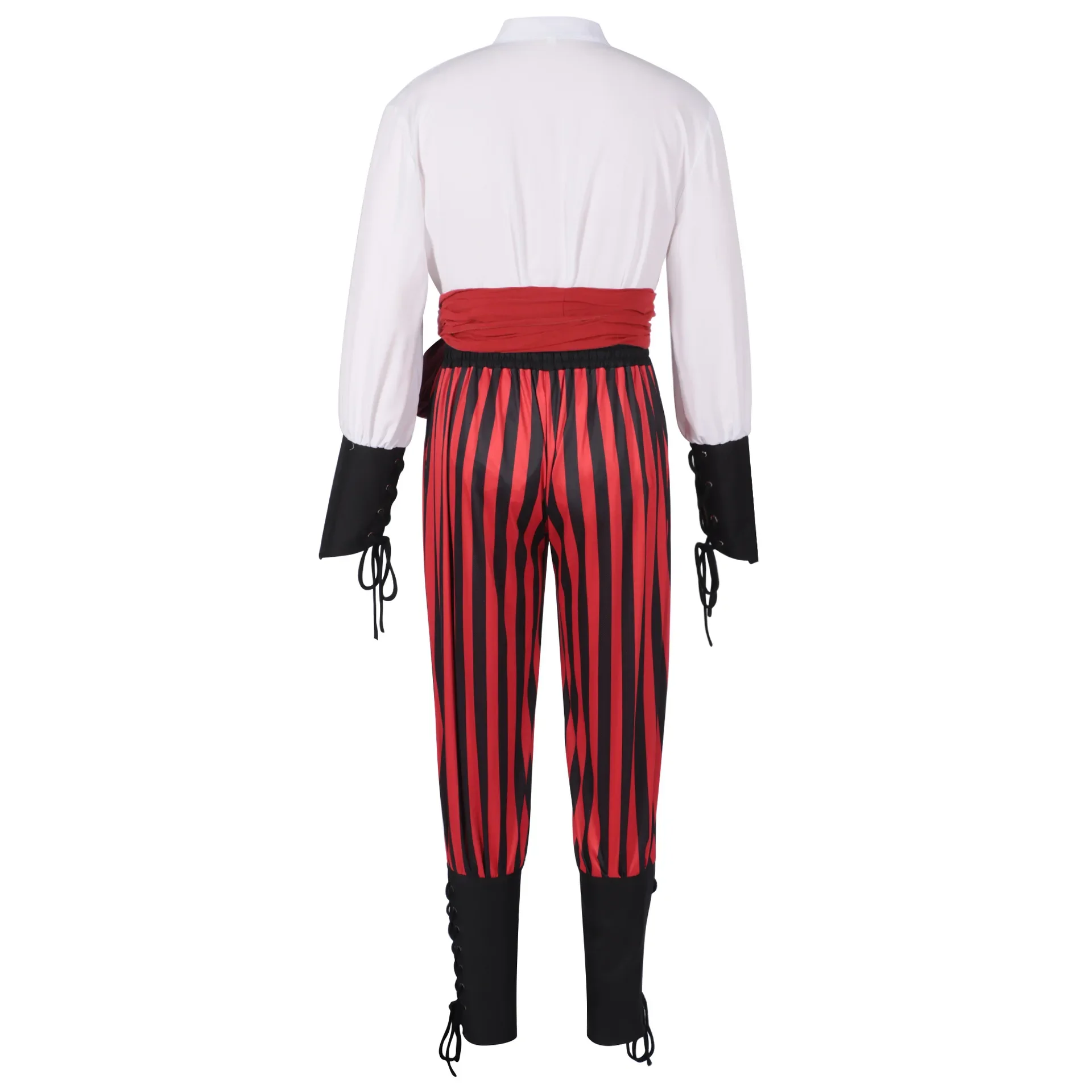 Medieval Steampunk Pirate Clothing Accessories Cosplay Costume 2025 New European And American Men's Renaissance Clothing Shirts