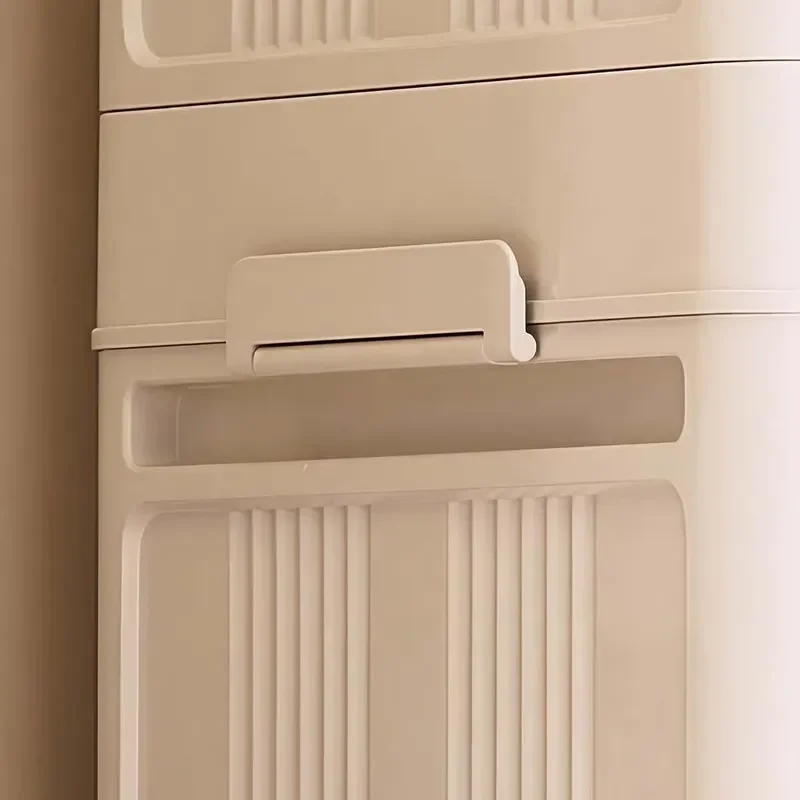Foldable Portable Baby Wardrobe Large Capacity Durable Eco Friendly Clothes Storage Organizer Closet Cabinet for Nursery Room