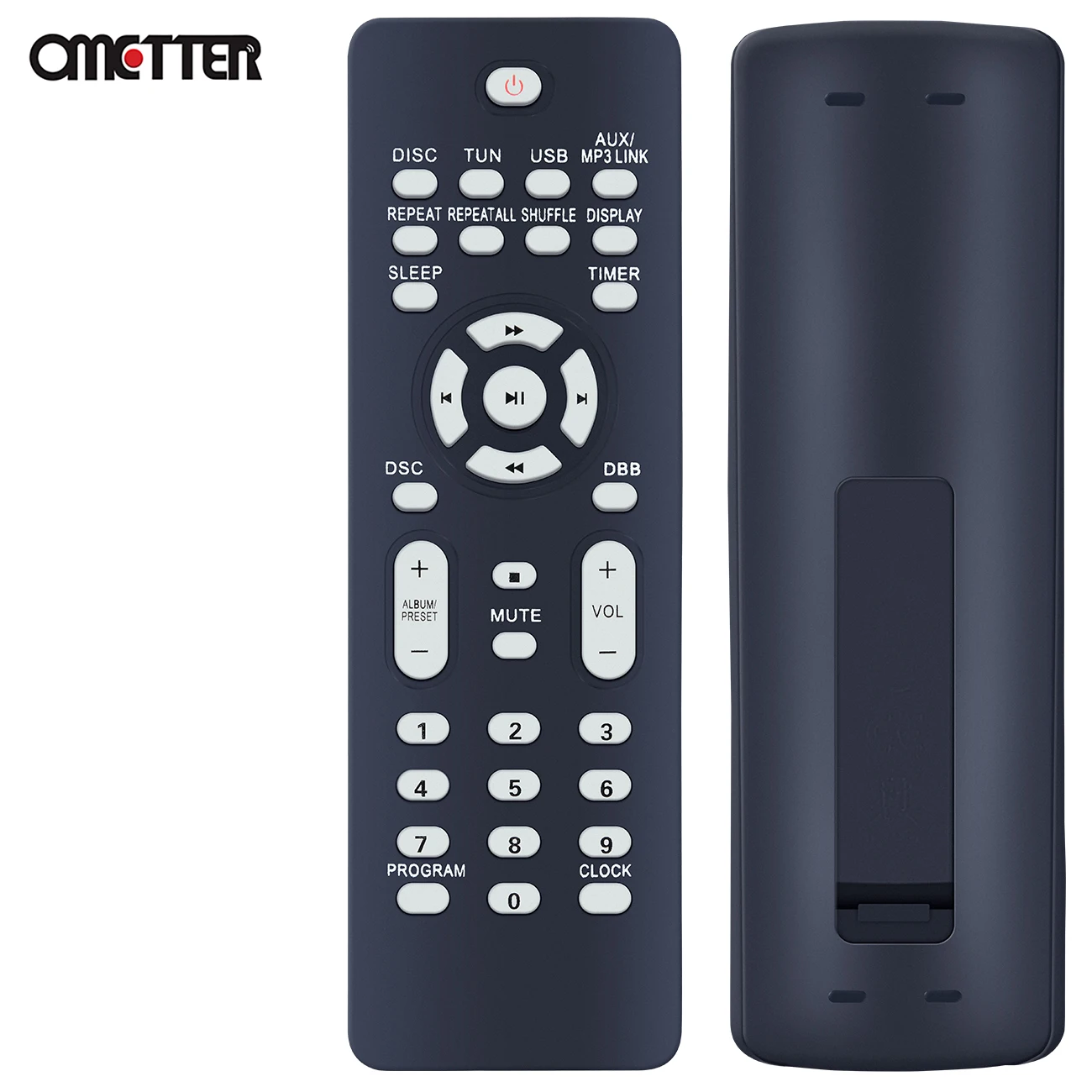 RC2023637/01 313923818211รีโมทคอนโทรลสำหรับ Philips ระบบสเตอริโอ FWM387/12