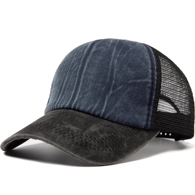 Baseball Cap Men Women Trucker Hat Fashion Snapback Multicolor Hip Hop Caps Vintage Summer Visor Mesh Hats Male Casual Outdoor