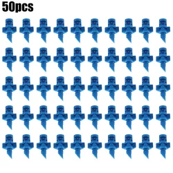 50 szt. Zraszacze Mikrowystry natryskowe Zraszacze do trawnika ogrodowego 90° 180° 360°Dysza rozpylająca do podlewania zraszaczy nawadniania