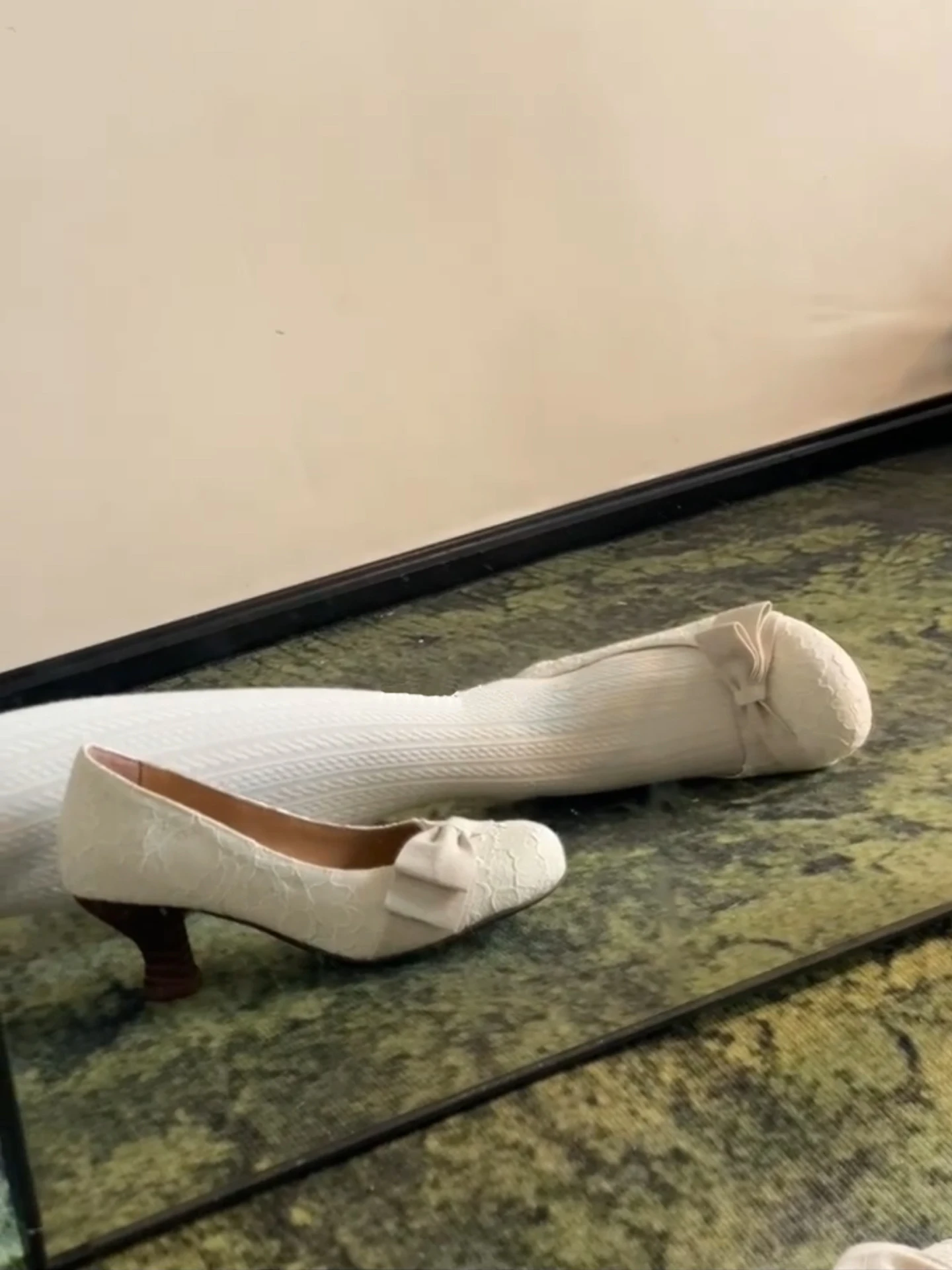 elegant-round-toe-high-heels-women's-shoes-2026-new-spring-season-ballet-style-slip-on-fashionable-knot-shoes