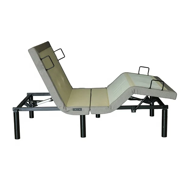 Multifunctional Luxury Modern Massage Electric Beds Queen Size Metal Adjustable Bed Framepromote sales