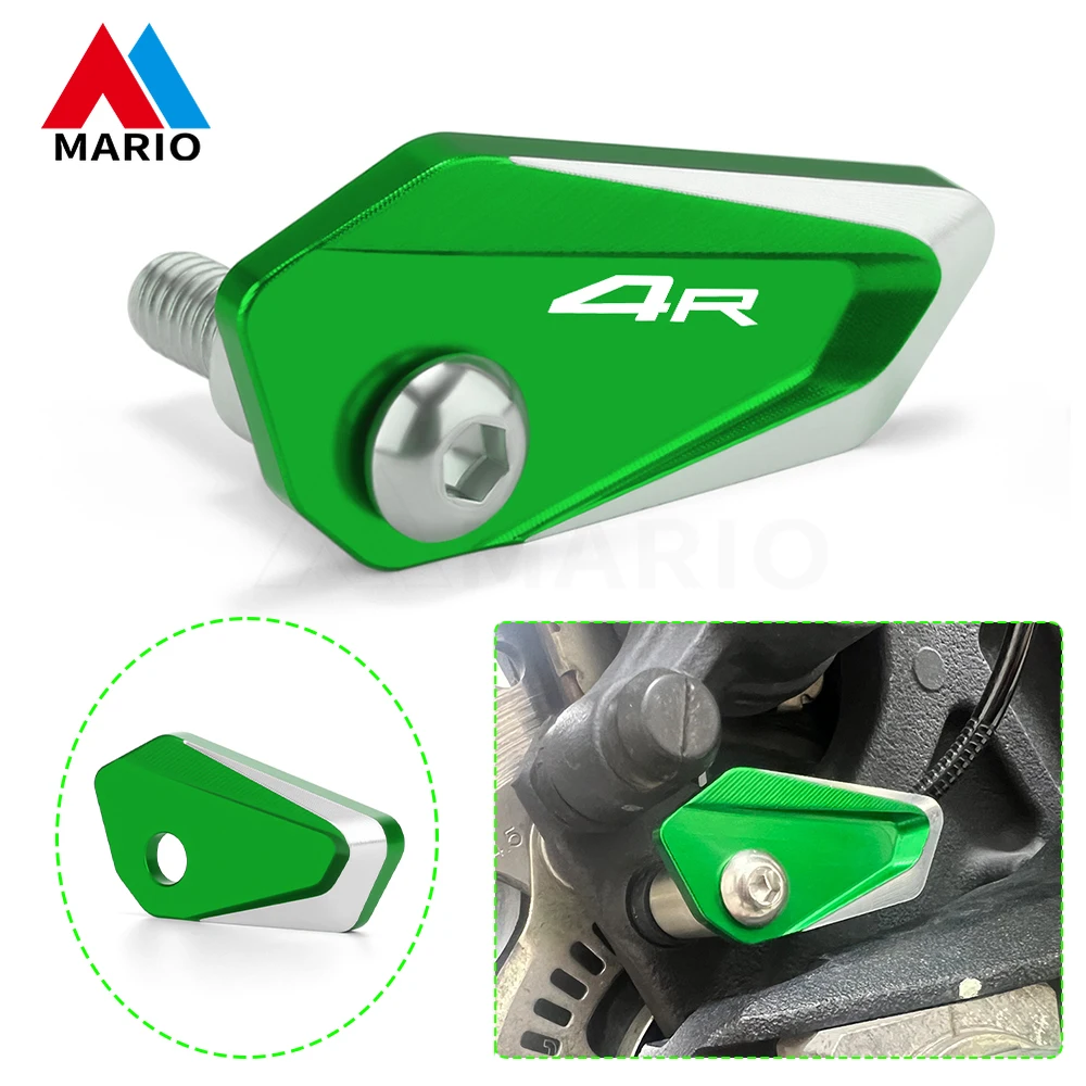 

Motorcycle Accessories Rear ABS Sensor Protection Guard Cover For ZX4R ZX6R ZX10R ZX 4R 6R 10R ALL YEARS