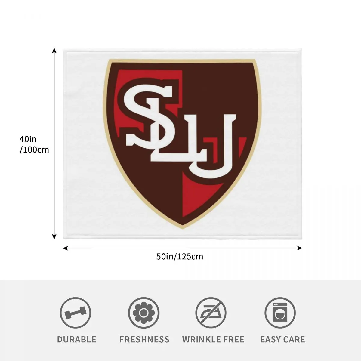 سانت لورانس القديسين رمي بطانية لينة أفخم منقوشة لينة السرير منقوشة الشعر البطانيات