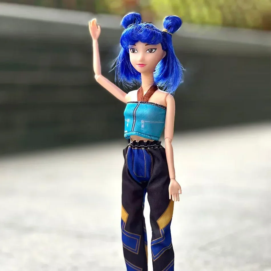 Conjunto de bonecos de ação Pop Demon Hunters 30cm - Anime Kpop Girl Group Rumi Zoey Mira - Desenhos de desenhos animados Bonecas colecionáveis para meninas ~ %